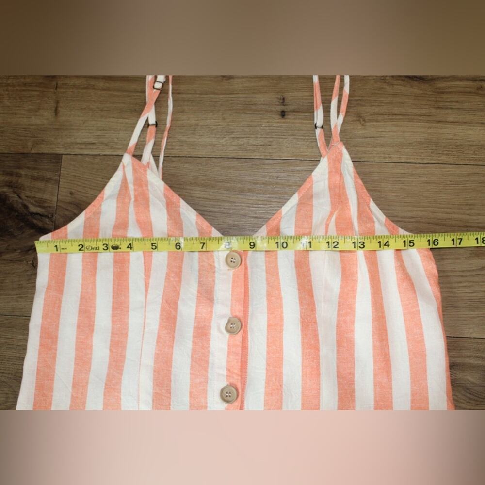 Show Me Your Mumu Remington Mini Dress in Dreamsicle Stripe Women’s Size Small - Picture 5 of 7